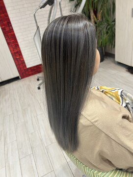 ビス ヘア アンド ビューティー 西新井店(Vis Hair&Beauty) 20代30代ハイライトバレイヤージュブリーチ立体感透け感