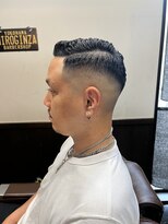 ヒロギンザ 池袋 サンシャイン通り店(HIRO GINZA) 7:3アイロンパーマスキンフェード