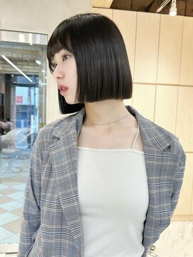 グロー オオミヤ アネックス 大宮(GLROW OMIYA ANNEX) ♪顔周り　ウルフ　レイヤー　韓国ボブ　縮毛矯正　ミニボブ