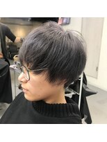 マルフェ 天王寺(marfe)&nbsp;マッシュショートハンサムショート#透明感カラー/髪質改善