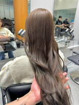 ガリカ 大名(Gallica)&nbsp;ブリーチなしでも明るく◎ダブルカラーでつくるオリーブベージュ