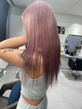 キング 枚方店(K!ng) 縮毛矯正髪質改善ハイライトレイヤーカット枚方美容室エクステ