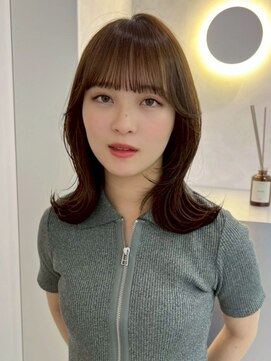 ベイルーム(BAYROOM by HONEY omotesando) 韓国風レイヤーくびれミディヘーゼルベージュ髪質改善ワンホン2