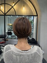 ロンドエニカ 大宮(Lond enika) ミニウルフレイヤーカット顔周りカット前髪カットショート/大宮