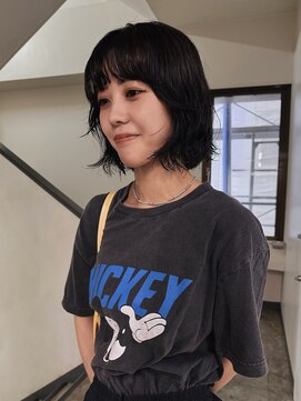 ロジ(loji) ボブとニュアンスパーマ