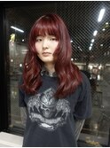 レディース アプリコットオレンジ/ウェーブショート［新潟］