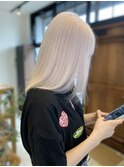 【ご新規様】透け感ホワイトベージュカラー