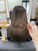 ナチュラル 岩切店(Natural)&nbsp;艶髪カラー×魔法の縮毛矯正ケアルーガ