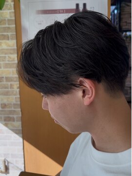 フレンズ 手稲店(friend's) メンズフェザーショートフェザーパーマ刈り上げツーブロック札幌