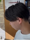 メンズフェザーショートフェザーパーマ刈り上げツーブロック札幌