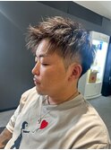 波巻きツイストスパイラルパーマ/フェザーパーマ/眉毛/メンズ