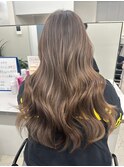 ハイライトバレイヤージュダブルカラーショートカット30代40代