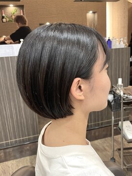 アルターリール(aL ter Rire) くびれヘア/アプリコットオレンジ/ハイライトカラー/中村郁未