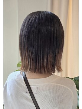 ヴェルマ 江坂店(varma) グラデーション切りっぱボブ