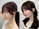 ロンド フィーユ(Lond fille)の写真/【カラー+トリー トメント￥6500】圧倒的ツヤ×前髪/顔周り/くびれヘアで創る[大人]韓国ワンホンヘア[銀座]