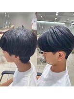 アッシュ 高幡不動店(Ash)&nbsp;ニュアンスパーマ髪質改善センターパート曲がる縮毛矯正眉カット