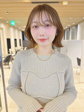 クィーンズガーデンバイケーツーギンザ(QUEEN’S GARDEN by K two GINZA) くびれボブレイヤー/顔周りカット/骨格補正カット