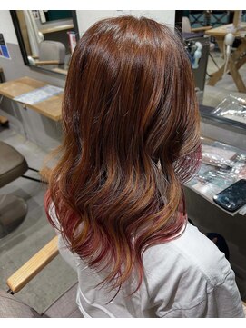 ラピスタ 池袋(Lapista) 韓国ヘアレイヤーカットダブルハイライトカラー【Lapista池袋】