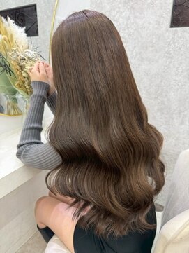 LOE【ロエ】大宮 イメチェン/アンブレラカラー/前髪/ピンクベージュ[大宮]