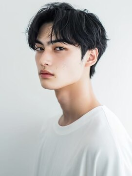 ソウル 福山駅前店(SOUL.) 韓国ヘア ニュアンスパーマ シャドウパーマ アップバング 20代