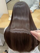 ミリ(mm)&nbsp;アイロンなんて要らない！最高級な艶感プレミアムストレート！