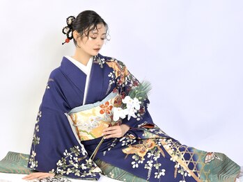 ラカシェット(la-cachette)の写真/【栄/錦ヘアセット専門店】［着付け＋ヘアセット￥9500～］大切な日もおまかせ！振袖、訪問着、留袖など