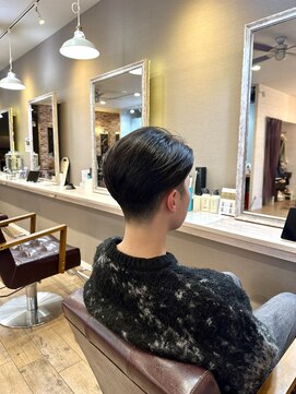 ヘアーメイクロージー 八軒店 (HAIR MAKE ROSY) 校則OK大人メンズショート刈り上げ骨格補正ナチュラル束感