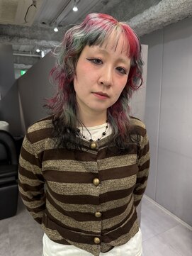 ロテサカエ(Lote.Sakae) 着物ヘア/大人ガーリー/ダークアッシュ/似合わせカット/栄