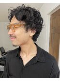 メンズパーマ/くせ毛風パーマ/ニュアンスパーマ/外国人風