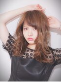 『PRESENCE BRAINS』 無造作セミディウェーブ