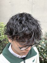 メルシー トータル ブランディング サロン(merci TOTAL BRANDING SALON)&nbsp;緩めシャドウパーマ ツーブロックマッシュ