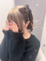 リシェル 原宿店(Ricel) 編みあげハーフツイン