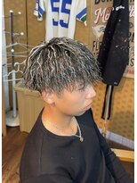 フォーティースリーヘアー(FORTYTHREE hair) ツイストスパイラル×ホワイトメッシュ