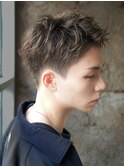 短髪ツーブロックモテる束感モテ髪イケメン黒髪ビジネス