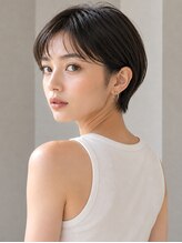 サーカス バイ ビュートリアム 青山(CIRCUS by BEAUTRIUM)&nbsp;30代40代　ショートヘア　ショートボブ　耳掛けショート