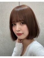 サンドナル 鹿児島天文館(sand NALU)&nbsp;ハッシュカット/グレージュ/デザインカラー[鹿児島天文館]