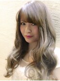 【adachi-井上俊敬】透明感ハイトーンクリスタルカラー