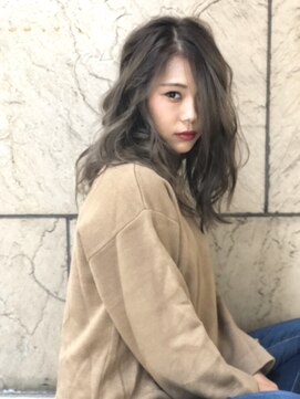 アフィナー(Afinar) 【横浜/Afinar】愛され抜け感外国人風オリーブグレージュ