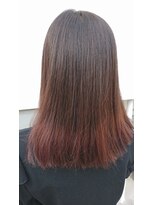 シュプリーム(supreme)&nbsp;【デザインカラー】裾カラー♪グラデーションカラー　艶感