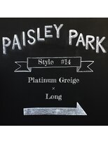 ペイズリーパーク(Paisley Park) #14　外国人風プラチナグレージュ