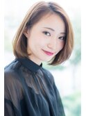 ナチュラル上品ボブ