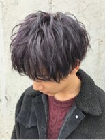 レーヴ(Reve)&nbsp;メンズ　ラベンダーグレー×マッシュラフウェーブ【レーヴ】