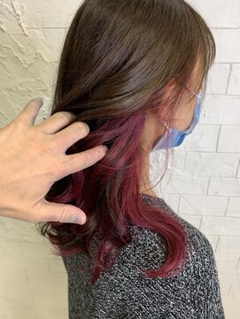 アルカンジュ 川口駅東口(archange by anyhow) 新色インナーカラー ローズピンク