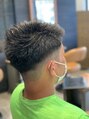 アース 浦添店(HAIR & MAKE EARTH) メンズカット、バッサリ短くしたい方は是非、フェードカット!