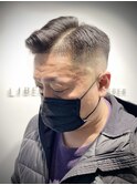 ハイフェード/ハードパート barber Style