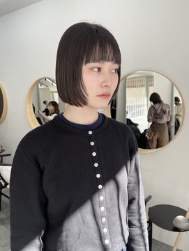 ディッシィ 立川(D'ICI) 《SAYAKA》顔まわりレイヤー×ボブ