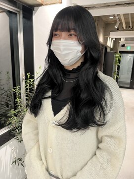 ヨーク(YOKE) 【YOKE】ディープグレー/髪質改善/ゆる巻きロング／韓国ヘア