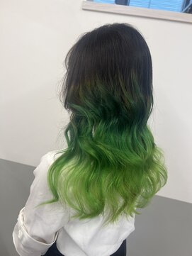 スキル 水戸(SKILL) グリーン♪グラデーションカラー