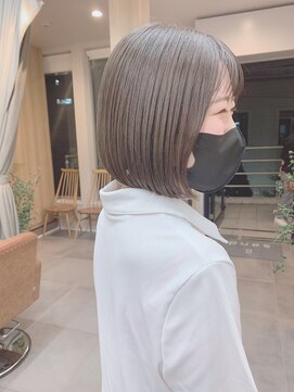 エニ 自由が丘(ENi) マチルダボブ/ピンクベージュ/インナーグレージュ[自由が丘駅]