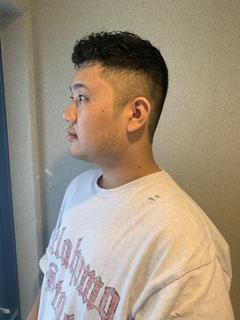 ヌース(NOOS) メンズフェードクロップパーマ